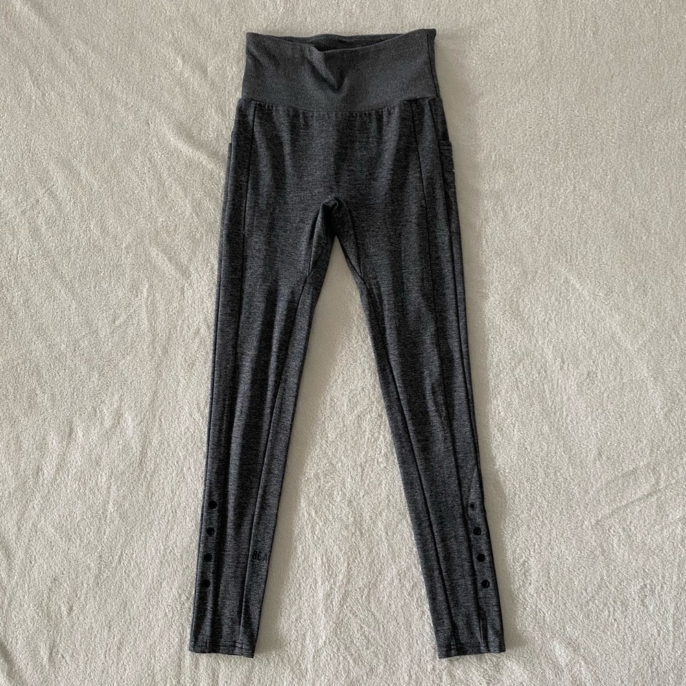 Gymshark Dark Gray High-Waisted Leggings